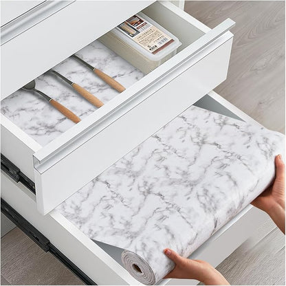Drawer and Shelf Liner, Non-Slip Kitchen Cabinet Liners Non-Adhesive Thick by ALIUNI