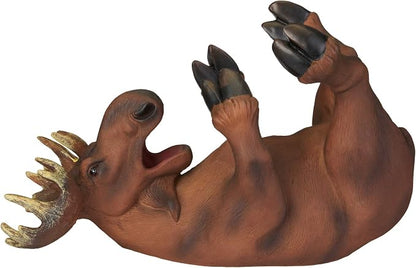 True Mischievous Moose Polyresin Wine Bottle Holder - Image 6