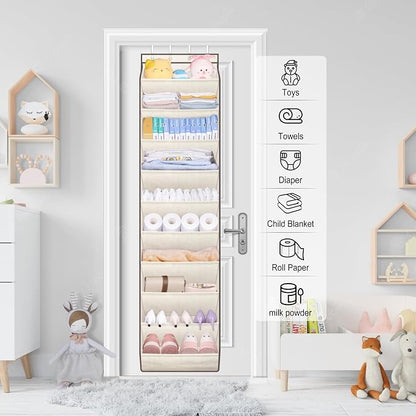 SLEEPING LAMB Shoe Rack for Door, Kids Door Shoe Organizer for Closet hanger - Image 7