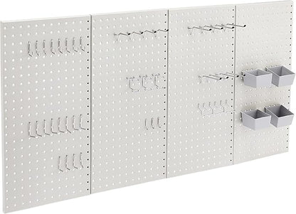 Amazon Basics Rectangular Metal Pegboard Kit by AmazonBasics