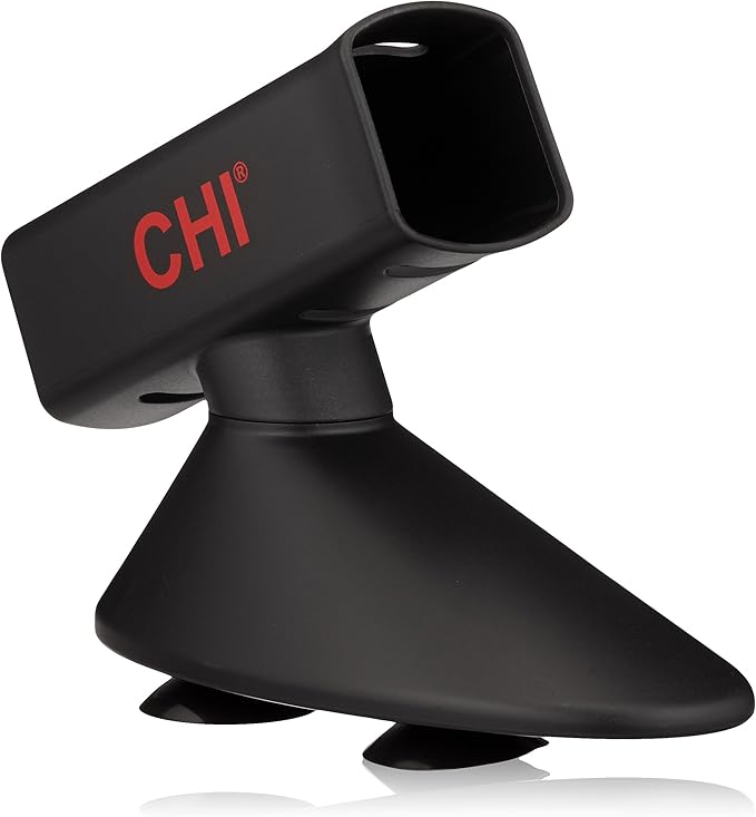 Title: CHI Flat Iron Stand Suction, Heat Resistant Hair Tool Holder, Countertop by FaroukSystemsInc