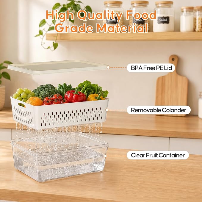 JSCARES Fruit Storage Containers - Image 7