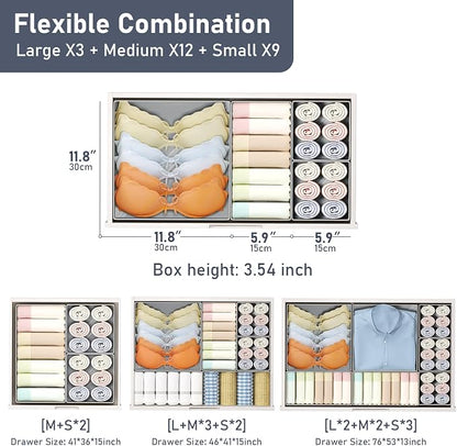 DIMJ Drawer Organizer Clothes Storage - Image 2