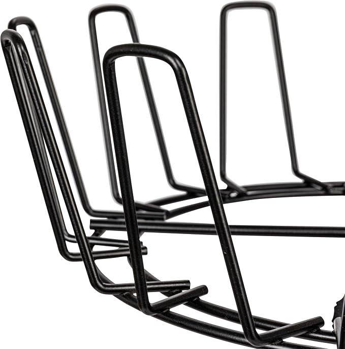 Household Essentials 4-Tier Shoe Storage Tree, Matte Black - Image 7