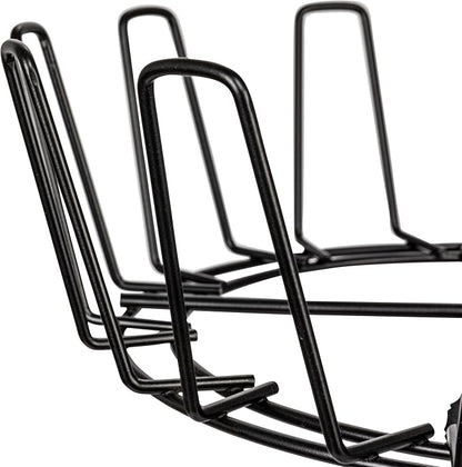 Household Essentials 4-Tier Shoe Storage Tree, Matte Black - Image 7