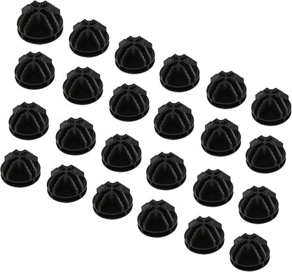 C&AHOME 24 pcs Wire Cube Plastic Connectors by CAHOME