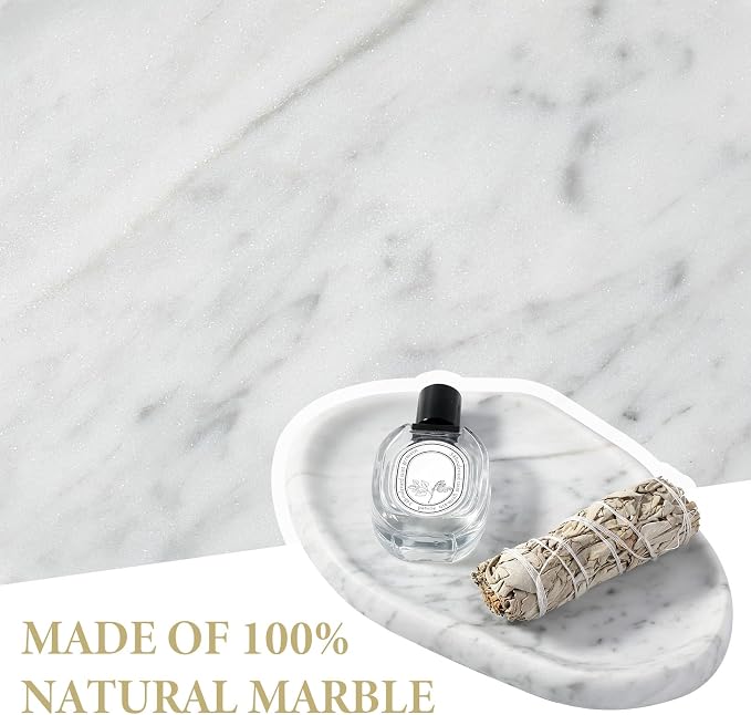 Koville Luxurious Natural Marble Vanity Tray - Image 5