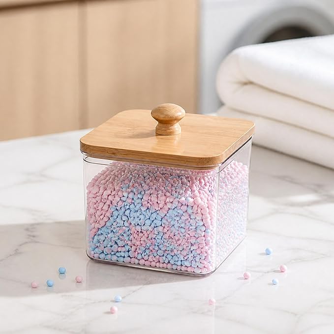 Laundry Pods Storage Canister, Airtight Container - Image 3