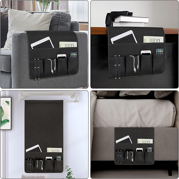 NB Sofa Armrest Organize remote holder bedside caddy organizer - Image 4