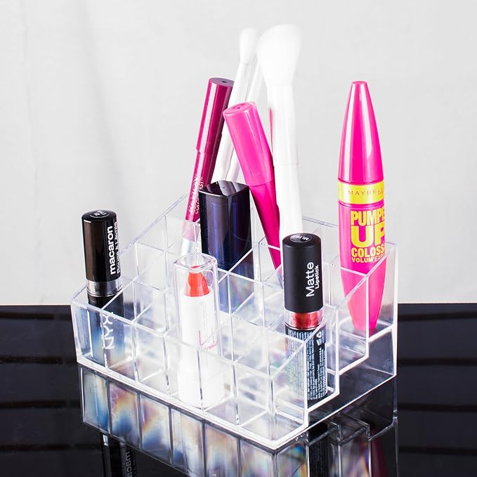 Super Z Outlet Transparent Cosmetic Makeup Organizer - Image 3