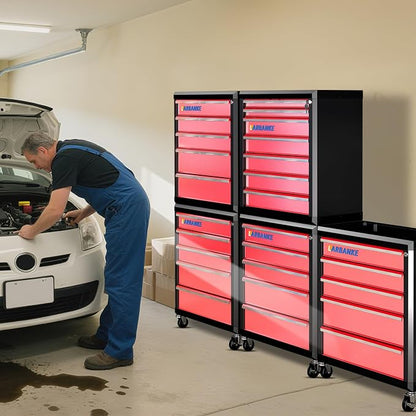 LARBANKE 5 Drawer Rolling Tool Chest - Image 2