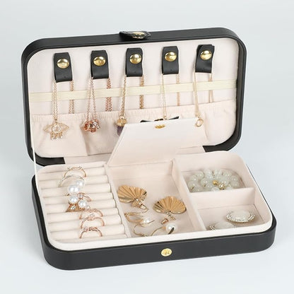 Small Jewelry Box, Travel Jewelry Case Portable Jewelry Boxes - Image 5