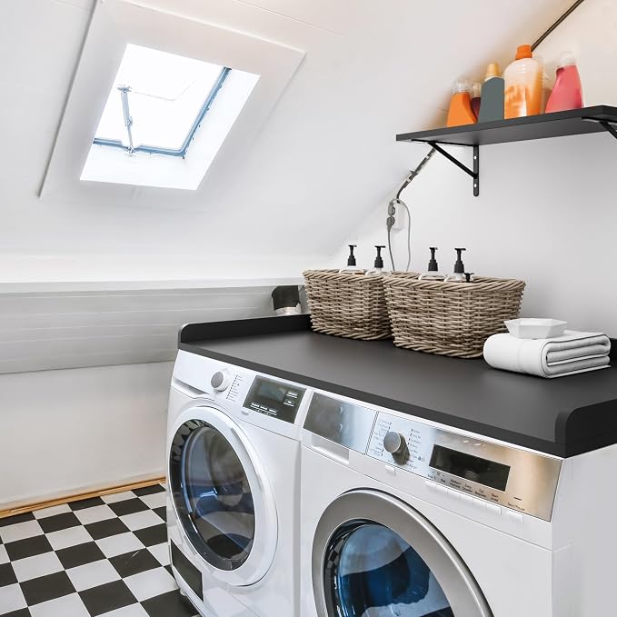 Kaboon Washer Dryer Countertop Only, Melamine Countertop - Image 7