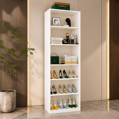 Closet System with Shelves, Shoe Cabinet, Shoe Rack by VOMAVEX