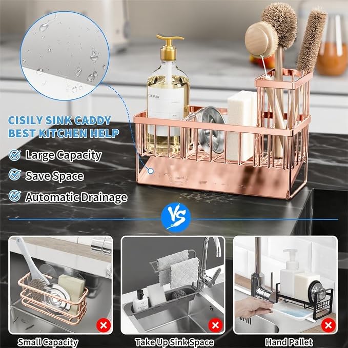 Cisily Sink Caddy Organzier - Image 2