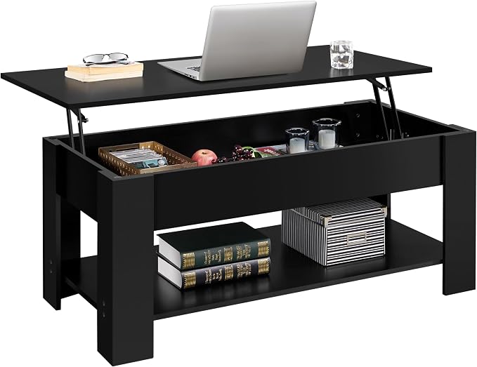 Yaheetech 47.2 in Lift Top Coffee Table by Unknown