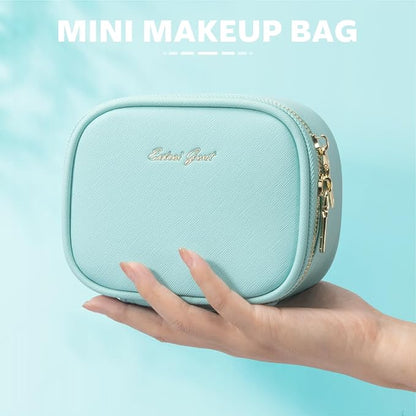 Small Makeup Bag with Led Mirror, Mini Travel Make up Bag 3 Light Modes - Image 5