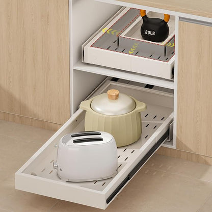 Pull out Cabinet Organizer, Width and Depth Expandable by Fokyfok