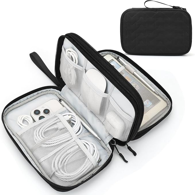 FYY Electronic Organizer, Large Travel Cable Organizer Bag Pouch Electronic by FYY