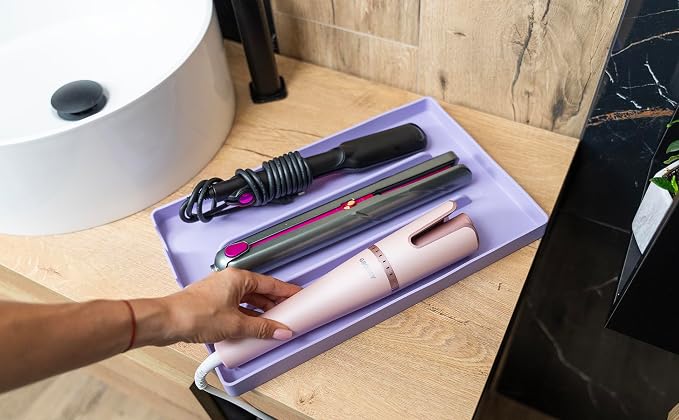 Silicone Hair Tool Organizer – Heat-Resistant Mat & Holder - Image 3