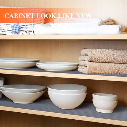 Mcrbeay Shelf Liners for Kitchen Cabinets, Non-Adhesive, 12Inch x 30Ft - Image 3