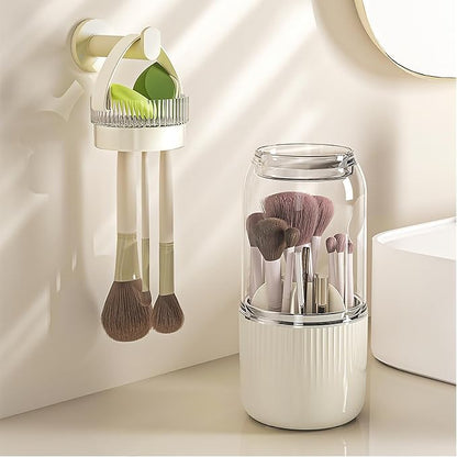 360° Rotating Makeup Brush Holder Organizer, Makeup Brush Holder by Unknown