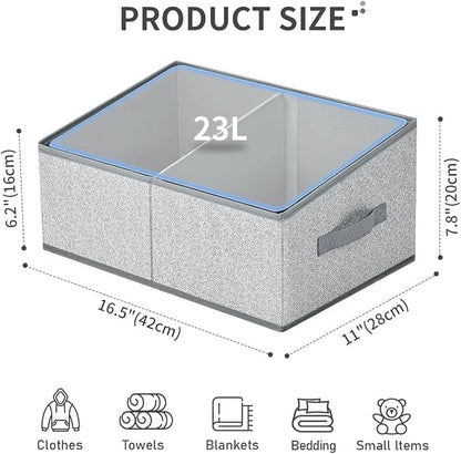 DIMJ Trapezoid Storage Bins for clothes - Image 2