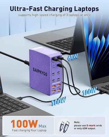 USB Charging Station, 12-Port USB C Charger Block - Image 3
