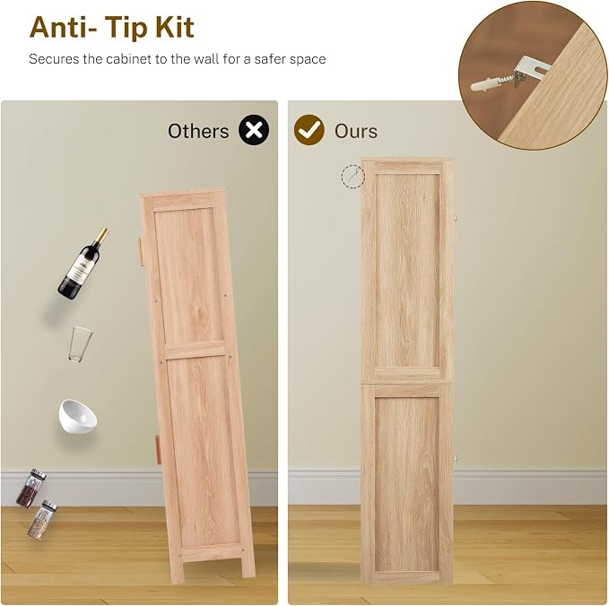 Iwell Tall Storage Cabinet - Image 9