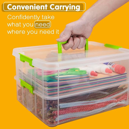 2 Layer Plastic Storage Containers - Image 5