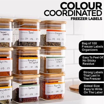 Hybsk Removable Freezer Labels Easy Peel Off - Image 4