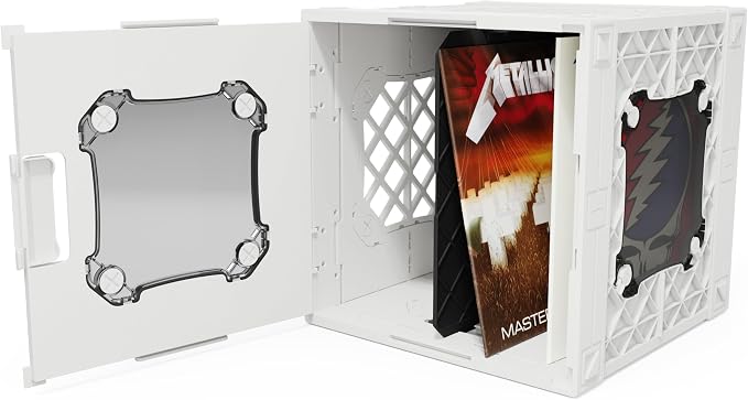 CrateVinyl - Vinyl Record Storage Crate Modular Storage Cube - Image 2