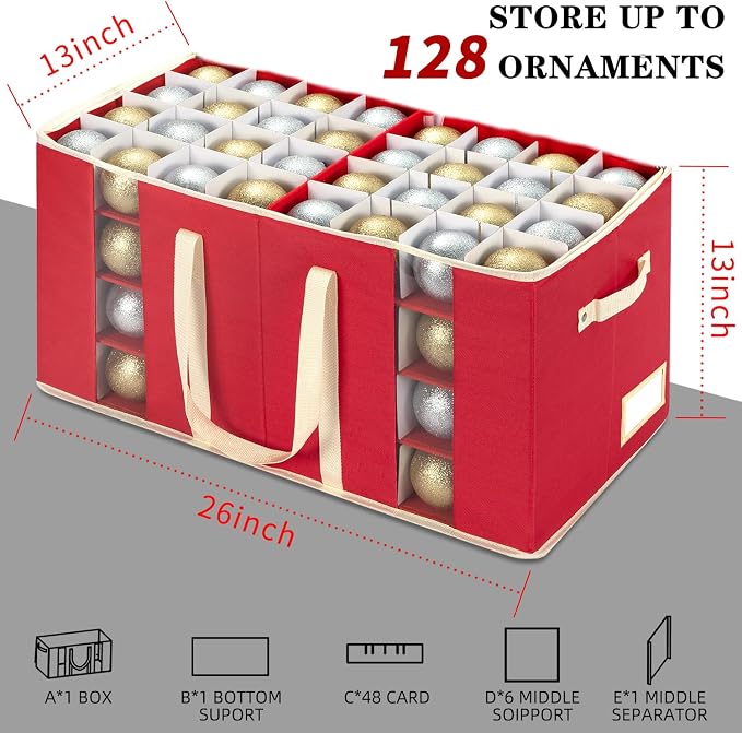 Christmas Ornament Storage Box - Image 2