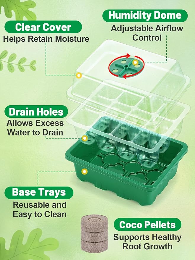 Apipi 5 Pack Seed Starter Kit - Image 3
