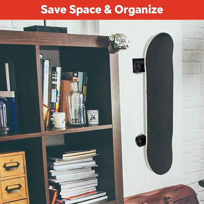 Skateboard Wall Mount Rack, Wall Hanger Holder - Image 6