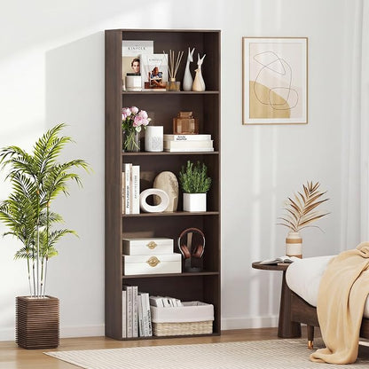 Giantex 5-Tier Bookshelf, Freestanding Bookcase - Image 9