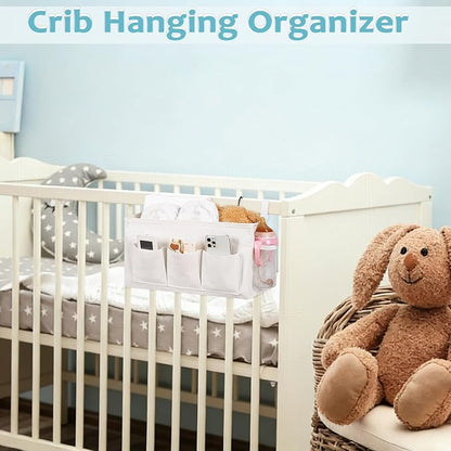 Loghot Bedside Caddy/Bedside Storage Bag Hanging Organizer - Image 7