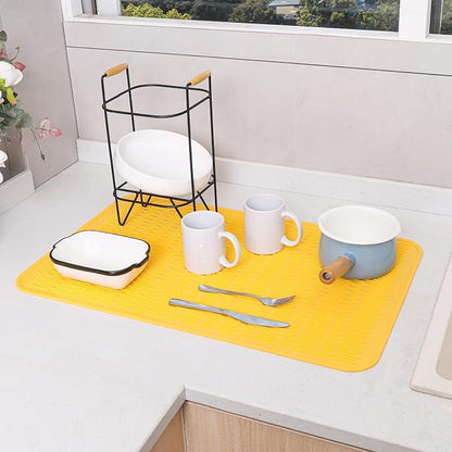 Silicone Dish Drying Mat for Multiple Usage, Easy clean, Eco-friendly, - Image 5