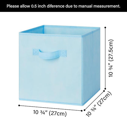 GRANNY SAYS 11 Inch Cube Storage Bins, Colorful Cube Storage Organizer - Image 6