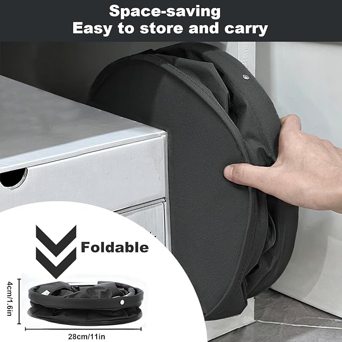 Cleaning Caddy with Handle, Cleaning Products Organiser, 17L Foldable Storage - Image 6