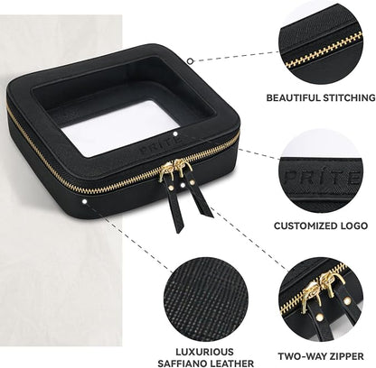 Prite Clear Makeup Bag Set for Women Portable Clear Makeup Bag Cute Waterproof - Image 3