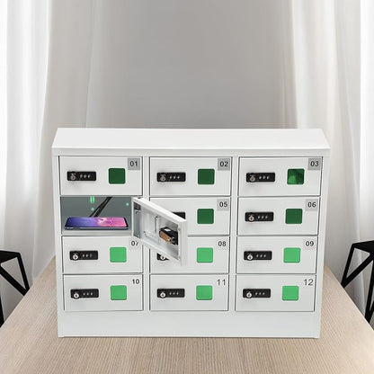 12 Slot Cellphone Charging Station, Locker Charging Station - Image 4