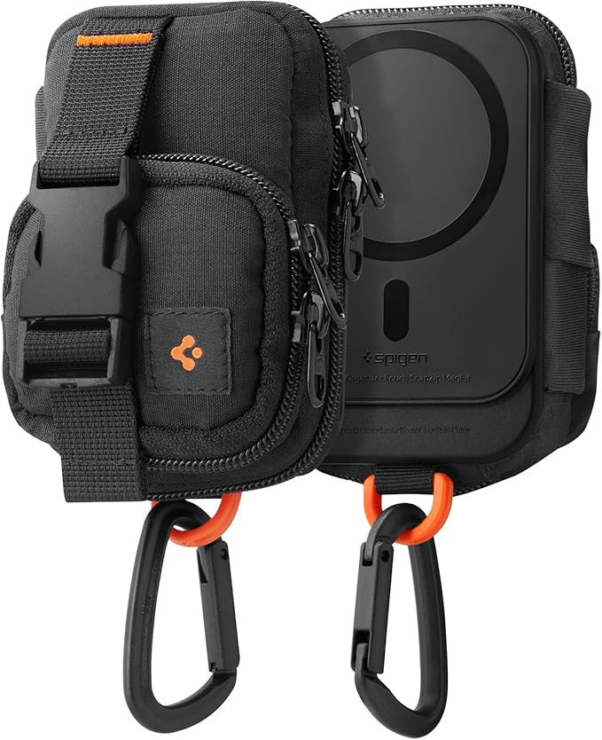 Spigen for MagSafe Wallet Magnetic Pouch Organizer EDC SSD Card Storage Wallet by Spigen