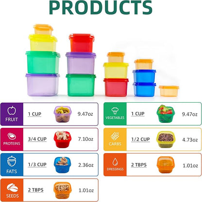 Finorder 21 Day Portion Control Container Kit - Image 2