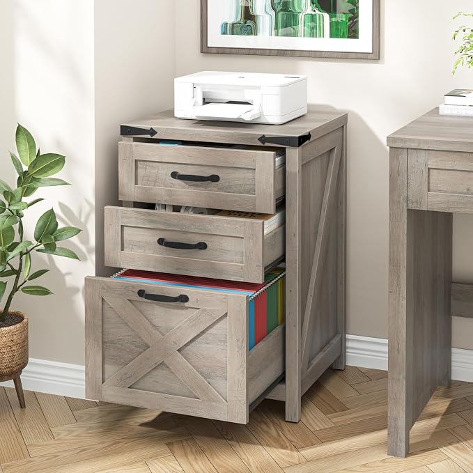 Small Farmhouse File Cabinet - Image 4