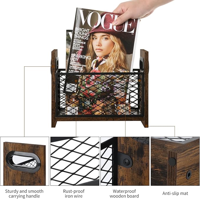YINMIT Magazine Holder, Magazine Rack - Image 6