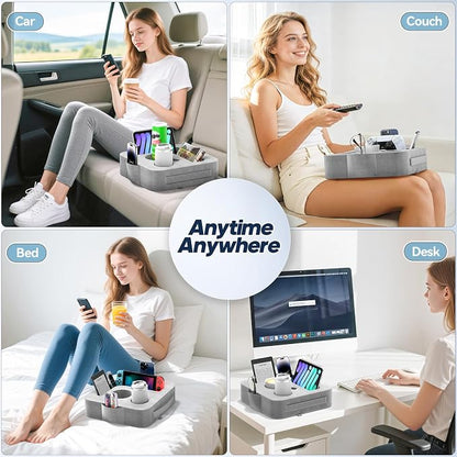 Couch Cup Holder Pillow, Sofa and Bed Caddy - Image 7