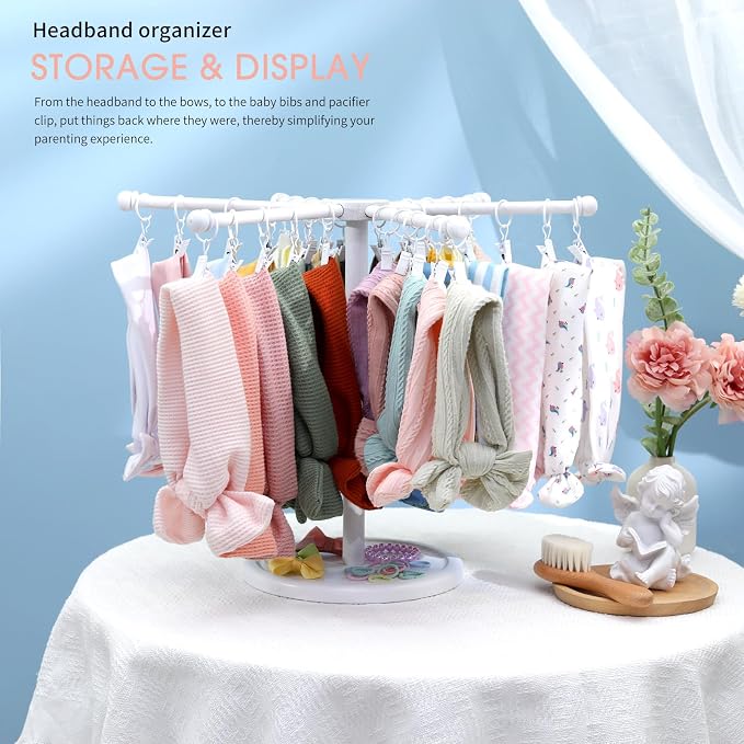 POVETIRE Headband Holder Bow Organizer - Image 5