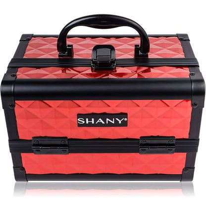 SHANY Chic Makeup Train Case Cosmetic Box Portable Makeup Case Cosmetics Beauty - Image 6