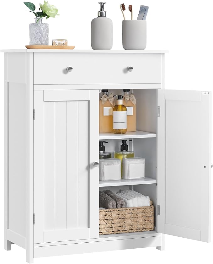 Yaheetech Small Bathroom Storage Cabinet by Unknown